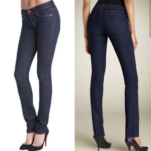 J BRAND The Pencil Leg Dark Wash Skinny Jeans